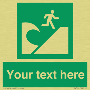 Custom Safe Condition Tsunami evacuation area